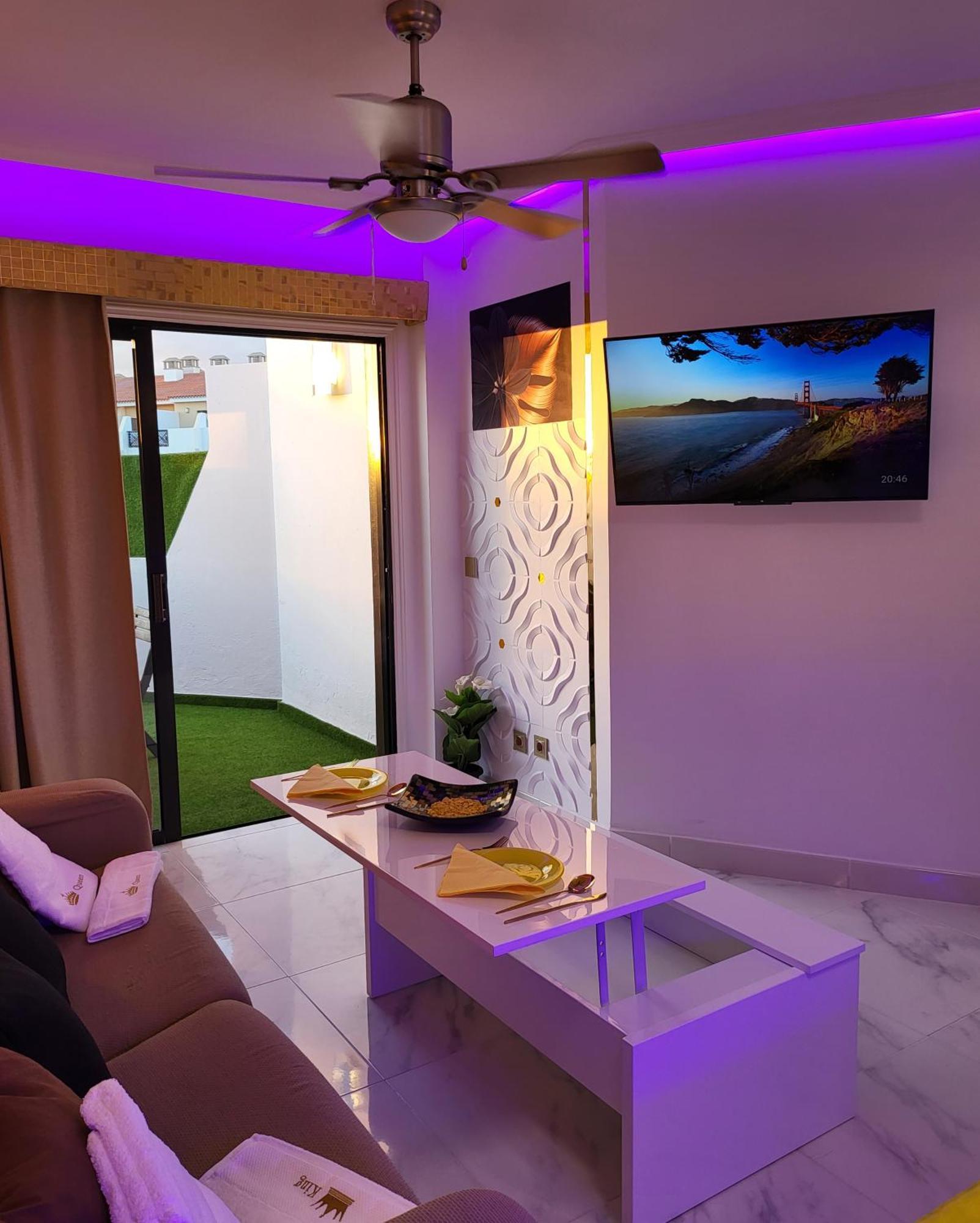 Moderno Y Luminoso Atico Con Vistas Y Piscina Apartman San Miguel de Abona Kültér fotó