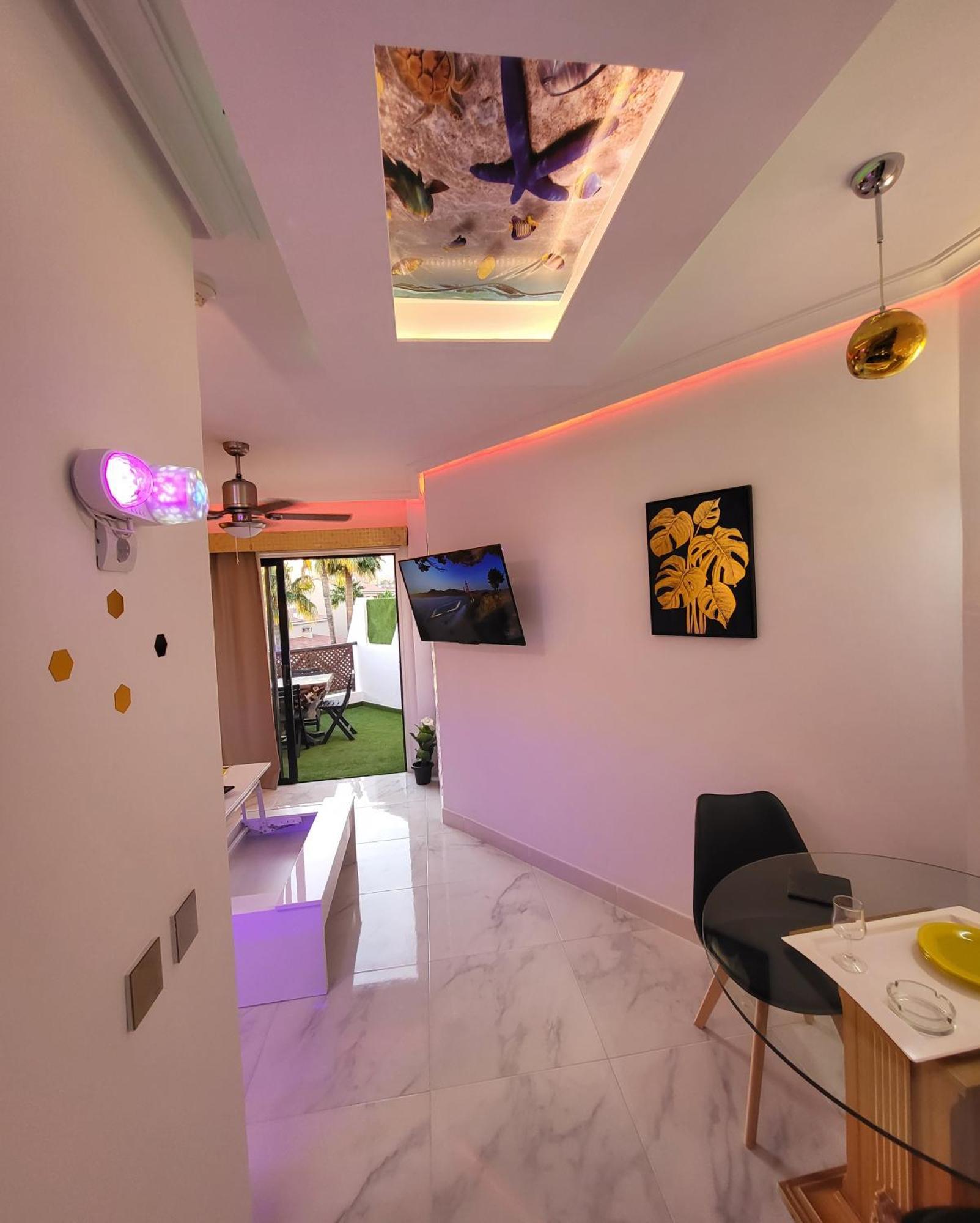 Moderno Y Luminoso Atico Con Vistas Y Piscina Apartman San Miguel de Abona Kültér fotó